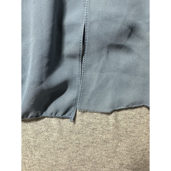 Jenny Yoo Collection Sz 12 Kayla Gown Maxi Dress Slate Blue Hourglass Sl… - Picture 6 of 7